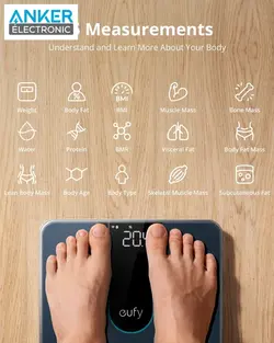 ترازو هوشمند انکر Anker Eufy Smart Scale P2 Pro T9149