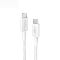 کابل تایپ سی به تایپ سی انکر Anker 322 USB-C to USB-C A81F5 - انکر الکترونیک