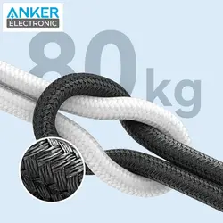 کابل USB A به USB C انکر Anker 322 USB-A to USB-C Cable Braided 0.9m A81H5 - انکر الکترونیک