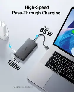 هاب دیتا 9 پورت انکر Anker 552 USB-C Hub 9-in-1 A8373 - انکر الکترونیک