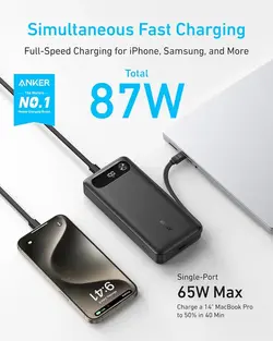 پاوربانک 20000 میلی آمپر انکر Anker Power Bank A1383