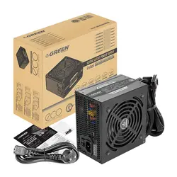 منبع تغذیه کامپیوتر گرین مدل GREEN GP550A-ECO Rev3.1