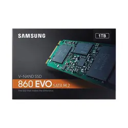 اس اس دی اینترنال سامسونگ مدل Evo 860 m.2 ظرفیت 1 ترابایت