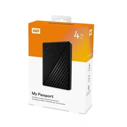 هارد اکسترنال وسترن دیجیتال مدل My Passport ظرفیت4 ترابایت