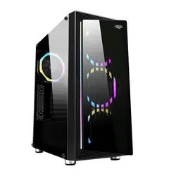 کیس گیمینگ اوست مدل GT-AV08-BG ARGB