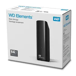 هارددیسک اکسترنال وسترن دیجیتال مدل Elements Desktop ظرفیت 14 ترابایت