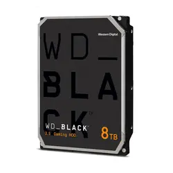 هارددیسک اینترنال وسترن دیجیتال مدل Black WD8001FZBX ظرفیت 8 ترابایت