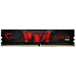 رم دسکتاپ DDR4 تک کاناله 2400 مگاهرتز CL17 جی اسکیل مدل Aegis ظرفیت8 گیگابایت
