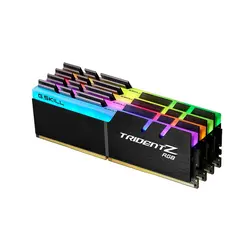 رم دسکتاپ DDR4 چهار کاناله 3200 مگاهرتز CL16 جی اسکیل سری TRIDENT Z RGB ظرفیت 128 گیگابایت بسته چهار عددی