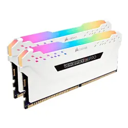 رم کورسیر VENGEANCE RGB PRO 32GB 16GBx2 3200MHz CL16 White
