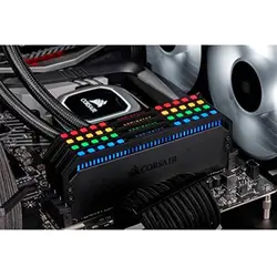 رم کورسیر DOMINATOR PLATINUM Black RGB 32GB 16GBx2 3600MHz CL18