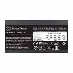 منبع تغذیه سیلوراستون مدل SST-ET600-MG