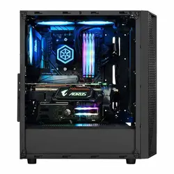 کیس گیمینگ سیلوراستون مدل SST-FARA B1 Lucid Rainbow