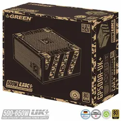 GREEN GP500A-UK Plusمنبع تغذیه گرین مدل