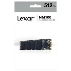 اس اس دی اینترنال لکسار مدل NM100 M.2 2280 ظرفیت 512 گیگابایت