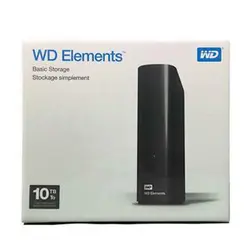 هارددیسک اکسترنال وسترن دیجیتال مدل Elements Desktop ظرفیت 10 ترابایت