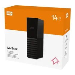 هارددیسک اکسترنال وسترن دیجیتال مدل My Book Desktop ظرفیت 14 ترابایت