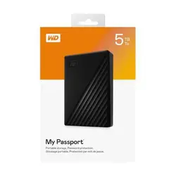 هارد اکسترنال وسترن دیجیتال مدل My Passport ظرفیت5 ترابایت