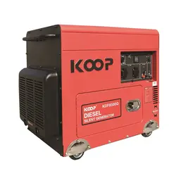 موتور برق بنزینی کوپ 5 kw مدل KDF8500Q | ارس رود