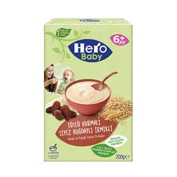 سرلاک هرو بیبی شیر خرما گندم سبوس دار وزن 200 گرم