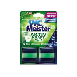 جرمگیر و بوگیر توالت فرنگی 2 عددی با رایحه کاج میستر Wc Meister | فروشگاه ارس ترک