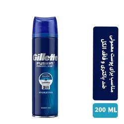 ژل اصلاح 2 در 1 ژیلت سری Fusion Proglide حجم 200 میل