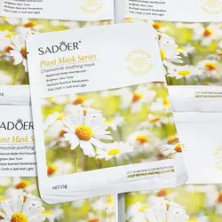ماسک ورقه ای گل بابونه سادور sadoer | ماسک ورقه ای