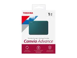 هارد اکسترنال  TOSHIBA Canvio Advance 1TB Green