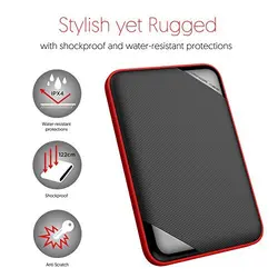 هارد اکسترنال Silicon Power Armor A62 4tb (قرمز)