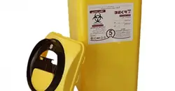 سیفتی باکس ۵ لیتری ( درب با قفل قهوه ای و قرمز )