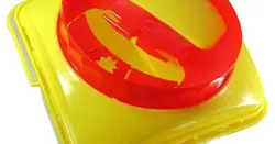 سیفتی باکس ۵ لیتری ( درب با قفل قهوه ای و قرمز )