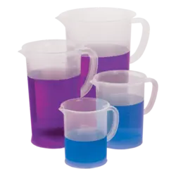 بشر 1000 میلیلیتری مدرج دسته دار، پلیپروپیلن