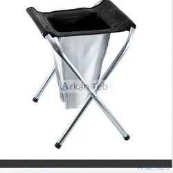 توالت تاشو برزنتی درب دار با قیف - ارکان طب | عمده فروشی کالای طبی و تجهیزات پزشکی