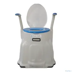 توالت مبله پلاستیکی دور بسته صحرا کد 209 - ارکان طب | عمده فروشی کالای طبی و تجهیزات پزشکی