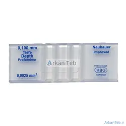 لام نئوبار با درجه بندی مشبک دو گانه مطابق Neubauer برند PIP - ارکان طب | عمده فروشی کالای طبی و تجهیزات پزشکی