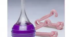 ست پوآر نوزاد و کلمپ بند ناف