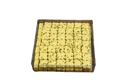 شیرینی نخود چی پسته ای قزوین