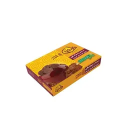 پولکی بدون قند کاکائو با مغز کنجد