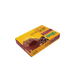 پولکی بدون قند قهوه با مغز کنجد