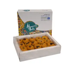 نان خرمایی گردویی شکرریز