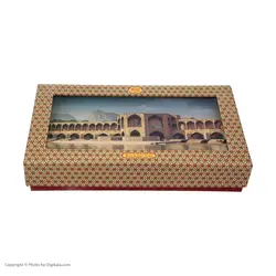 گز لقمه پسته 42 درصد طرح پل خواجو