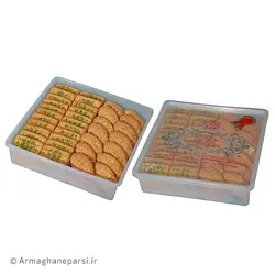 شیرینی کنجدی پسته ای حاج خلیفه