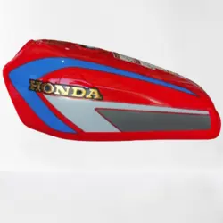 باک موتور سیکلت قرمز 74