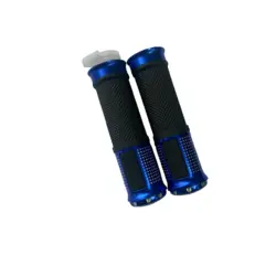 لاستیک سردسته نگین دار آبی کاربن (2عددی)
