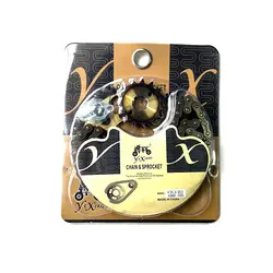 ست دنده زنجیر فولادی هندا (طلایی)