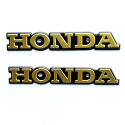 آرم باک هندا فلزی (طلایی) 2عددی