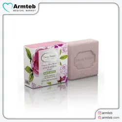 صابون گلاب مناسب پوست های دارای چروک دیپ سنس سی گل 75 گرم - آرم طب
