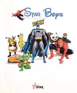 آلبوم کاغذ دیواری استار بویز Star boys