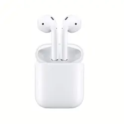 هدفون بی‌ سیم اپل 2 AirPods  همراه با محفظه شارژ