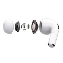 هدفون بی‌ سیم اپل مدل AirPods Pro همراه با محفظه شارژ